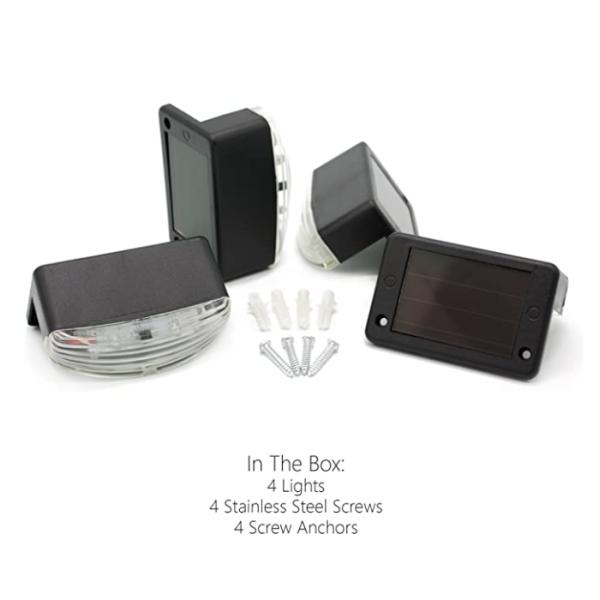 Waterproof Wireless 2.36 Inch 1.2V Solar Garden Deck Lights