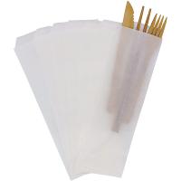 Sacs en papier transparents d'auto-collant de catégorie comestible pour la vaisselle