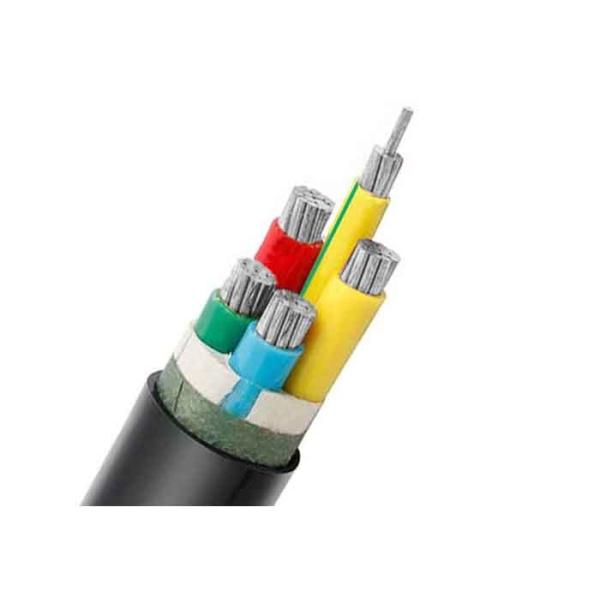 Подполье оболочки ПВК изолированного кабеля ПВК ядра ВЛВ 5кс95 0.6В/1КВ Аллуминум электрическое