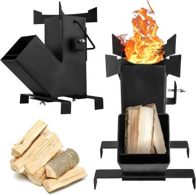 Carbon Steel Fabrication Rocket Stove Metal Fab Products Customized