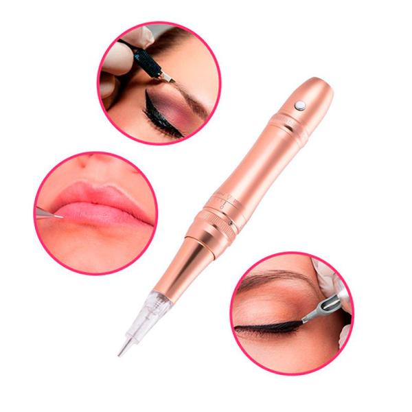 Ручка карандаша для глаз губы брови машины макияжа татуировки Феникса косметическая Semi постоянная