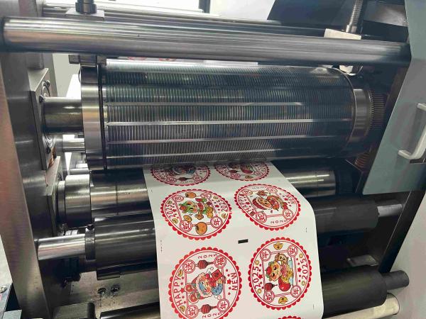 Intermittent Label Full Rotary Slitting Die Cutting Machine 120m/min
