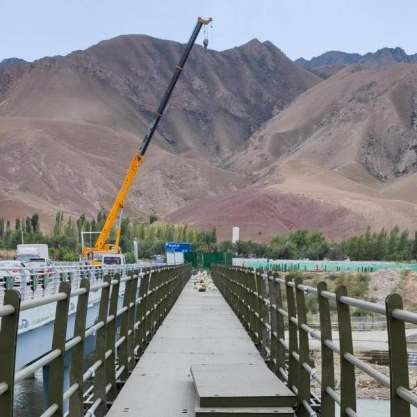 Hot Dip Galvanized Panel Bridge Galvanized For Bailry Bridge