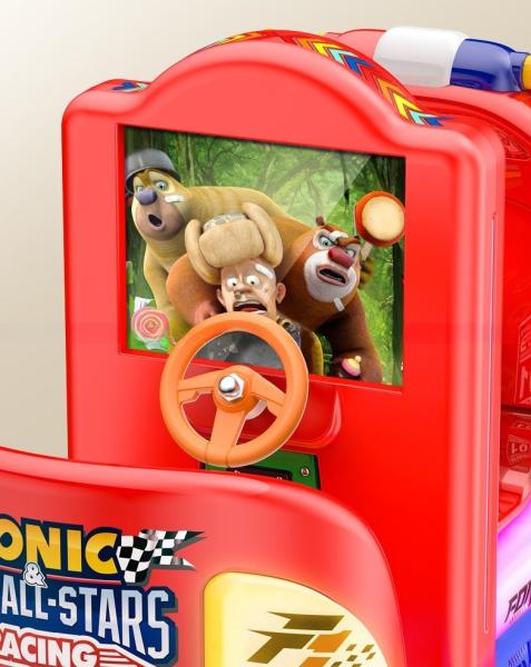 Pays des rêves Petits enfants voiture électrique swing machine de jeux de pièces de monnaie Jeux opérés Kiddy Ride