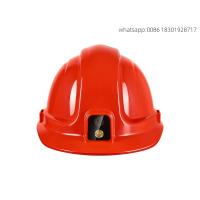 4G Smart Android System Smart Hard Hat Safety Helmet Equipamento de protecção da cabeça