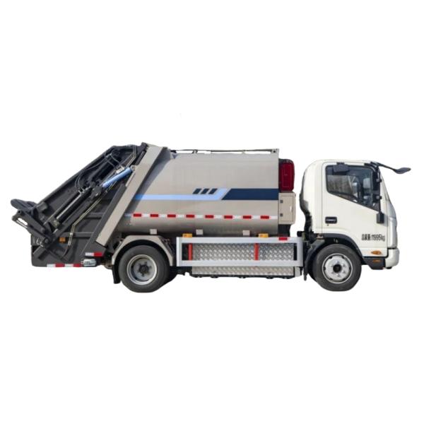 JAC Waste Collection Electric Garbage Compactor Truck with Pure Electric Energy and Smooth Operation
