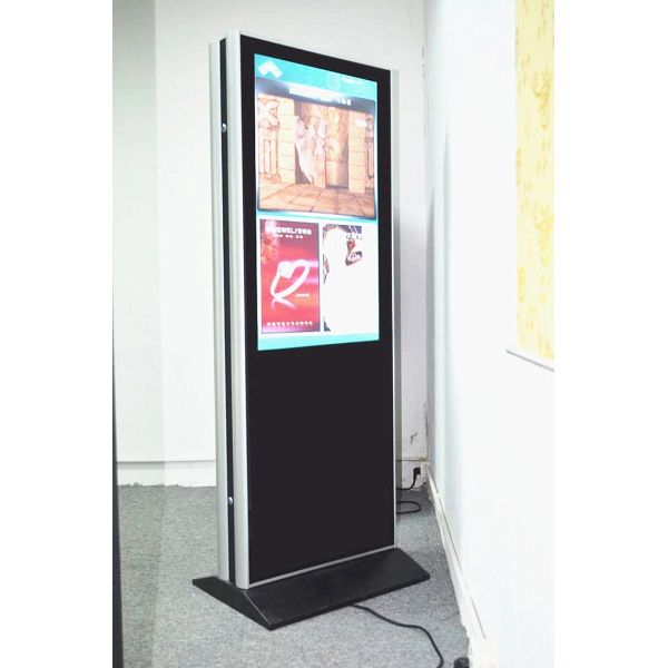 55 Inch 4K Touch Screen Kiosk with Android/Windows OS for Interactive Digital Signage and Menu Board