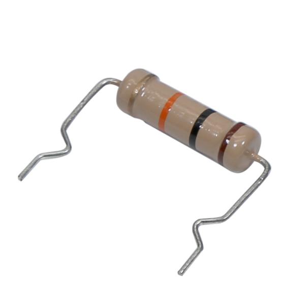 Film Fixed Carbon Type Resistors 1Ω~4.7MΩ 2W Precision 5% For PCB Board Dedicated