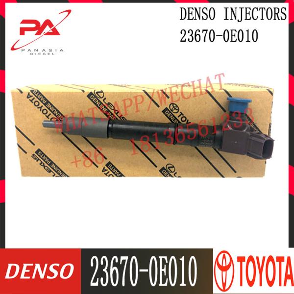 el motor diesel 23670-0E010 aprovisiona de combustible el inyector 295700-0550 para HIACE HILUX FORTUNER 2,7 2.8L 1GD GUN126