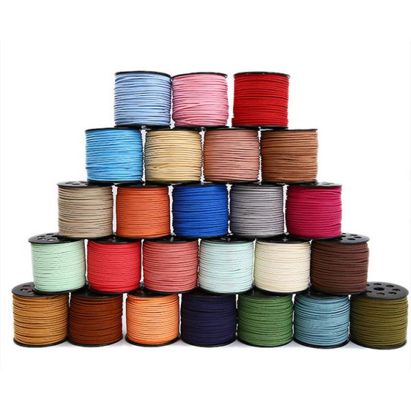 Сюэдовая кожа с бархатной лентой 3 мм с двусторонней лентой