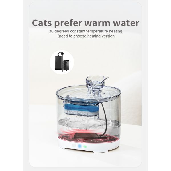 Large Capacity Automatic Pet Water Dispenser Cat Fountain Pet Products Drinker