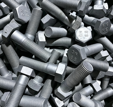 Durable Stainless Steel Bolts and Nuts with Forging Process, M42 * 3 * 280mm, Corrosion Resistant for Harsh Conditions