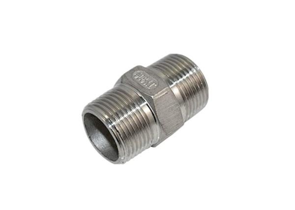 NPT Threaded Alloy Steel Pipe Fittings Alloy Steel A182 F12 3 / 4 Hex Nipple