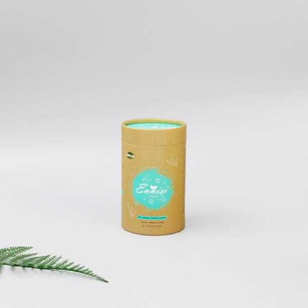 Food Grade Cardboard Kraft Powder Paper Tube Packaging for Powdered Food