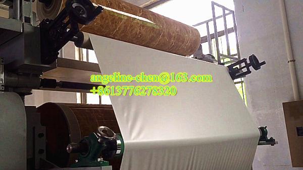 Top quality Plastic PVC imitation marble wall sheet extruder machine and lamination machine