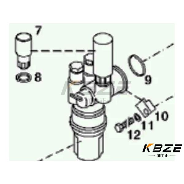 Ручной приминг DEUTZ 914 04233878 Ручный насос для подъема топлива CUMMINS 6CT MOTOR