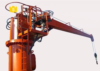 Robust Design Offshore Pedestal Crane 3T@9M Easy Operating High Efficiency