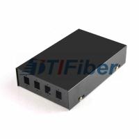 Painel de remendo da fibra ótica de 4 portos, caixa terminal da fibra ótica de 4 portos com adaptador do Sc