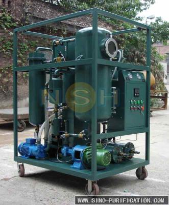 Purificador de óleo 600~18000LPH da turbina da desidratação que recicla o tipo móvel com reboque