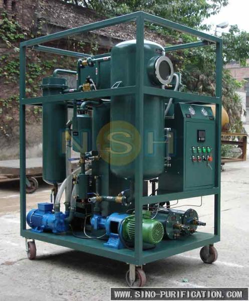 Reciclagem do óleo do tratamento do óleo de planta do filtro da planta de óleo da série do TF do purificador de óleo da turbina do centrifugador do vácuo do ISO