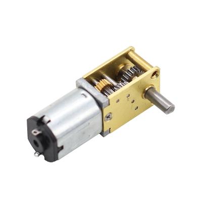 a engrenagem de sem-fim da C.C. de 6v 12v viaja de automóvel o motor de redução da velocidade de 381rpm n20