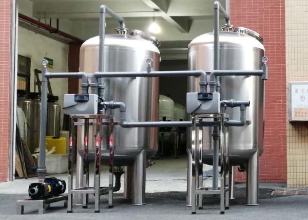 10TPH Membrane Uf Filter Equipment Ultrafiltration Water Purifier Automatic Backwash Reuse Water Treatment Plant