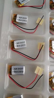 Липо аккумулятор AUK341217 3.8V 45mAh высоковольтные липо элементы