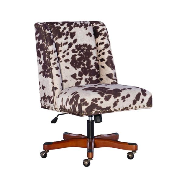 Velvet Ergonomic Folding Office Chair Adjustable Backrest Salon Hairdressing Equipment