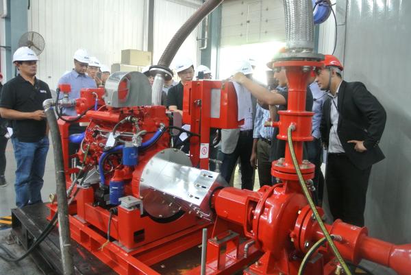 Poder profissional do motor diesel 125KW de bomba de fogo para o sistema da luta contra o incêndio
