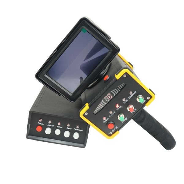 Long Range High-Precision Metal Detector with Rechargeable Lithium Battery for Gold Silver Copper Detection