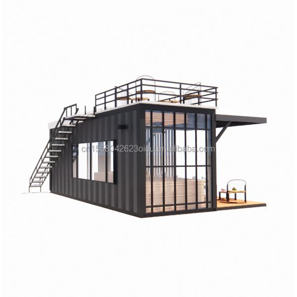 Aluminum Alloy Windows Prefabricated Shipping Mobile Coffee Shop Container Bar Shops for Customizable Layout