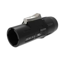 Sealed IP65 Waterproof Power Connector 3 Conductor Male Plug Powercon