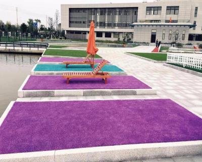 Topiary 35mm Colorful Artificial Grass / 4 Color Laying Fake Turf Envrionmentally
