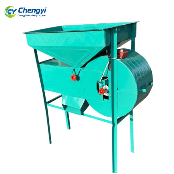 Steel Grain Air Separator Iron Seed Winnower For Corn Wheat Custom Color
