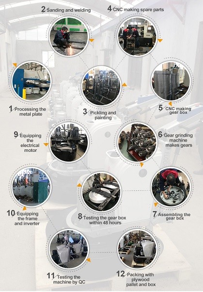 Residential Concrete Floor Grinding Machine 2.2KW motor 1440rpm speed