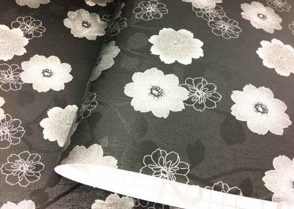 Waterproof Floral Self Adhesive Wallpaper Decorative For Restaurant And Pub