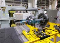 Máquina da imprensa da roda da imprensa 3150kN do CNC Wheelset do PLC 30kW da estrada de ferro