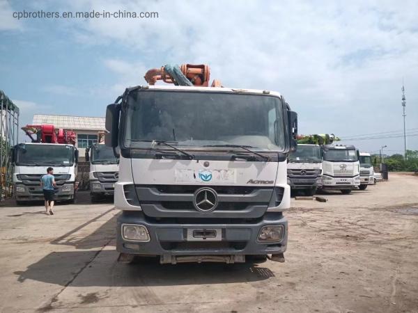 Zoomlion 40m pompe à béton de seconde main camion de béton avec service après-vente