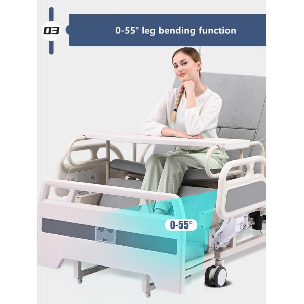 Multifunctional Electric Nursing Medical Adjustable Bed Automatic Turning