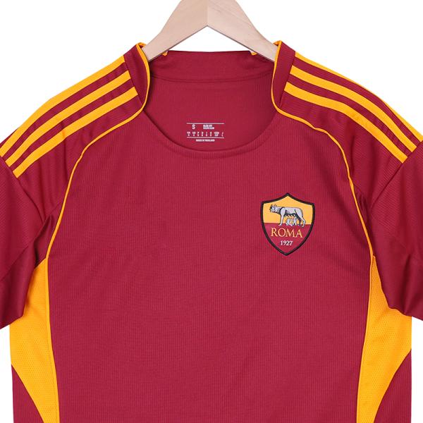 Custom Roma 2526 Season Fan Jersey - Polyester, S-XXL Sizes