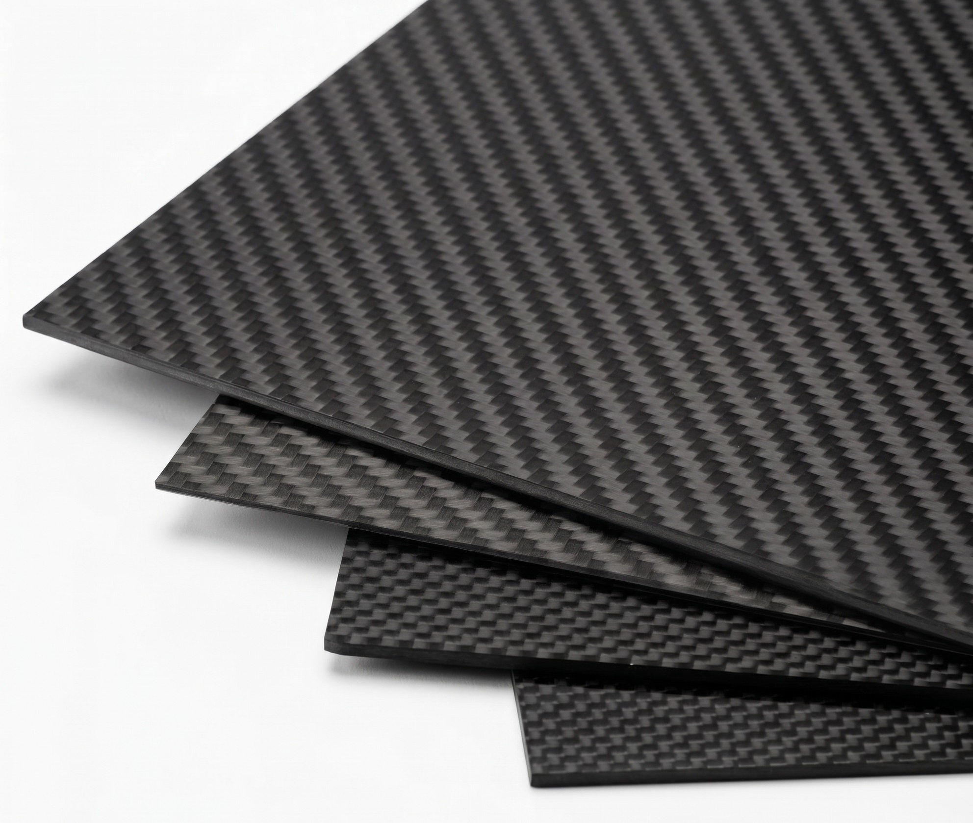 1/8 (3.175mm) 3K Pure Carbon Fiber Sheet / Panel, High-Strength 100% Full Carbon Plate for FPV Drone Arms, Robotics, Automotive Tuning & Precision CNC Machining (Plain / Twill, Matte / Glossy)