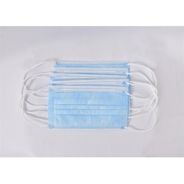 Earloop Adult Disposable Face Mask Anti-Virus , Bulk Dust Masks 50 Pcs / Box