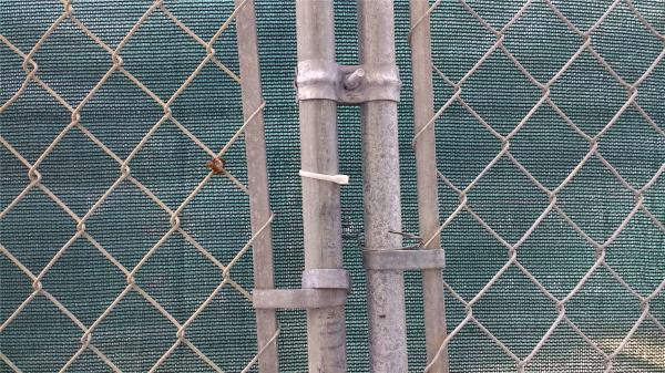 chain link temporary construction fence panels 6FT X 10F Mesh 2 3/8  x 2 3/8 ( 60mm x 60mm ) x 12 gauge wire
