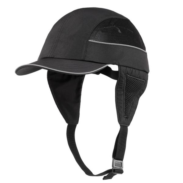 ABS Safety Hard EN812 Baseball Bump Caps 60cm With Chin Strap Lightweight