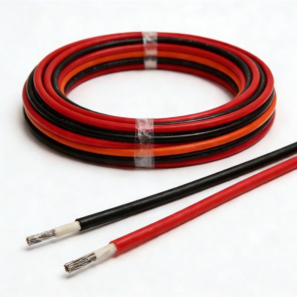 1x16mm2 H1Z2Z2-K Solar Battery Tinned Copper Cable Electric Wire For Solar Panel
