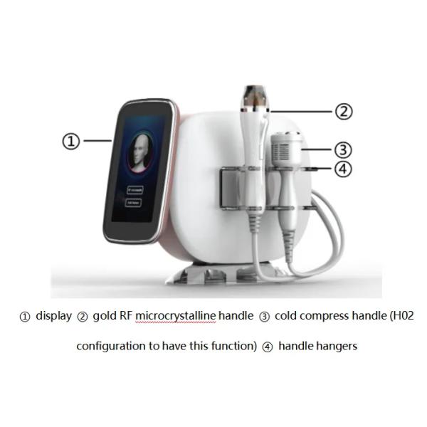 Best Sale Fractional Rf Microneedle Skin Tightening Device Acne Scar Removal Rf Micro Needle Machine Wrinkle Removal