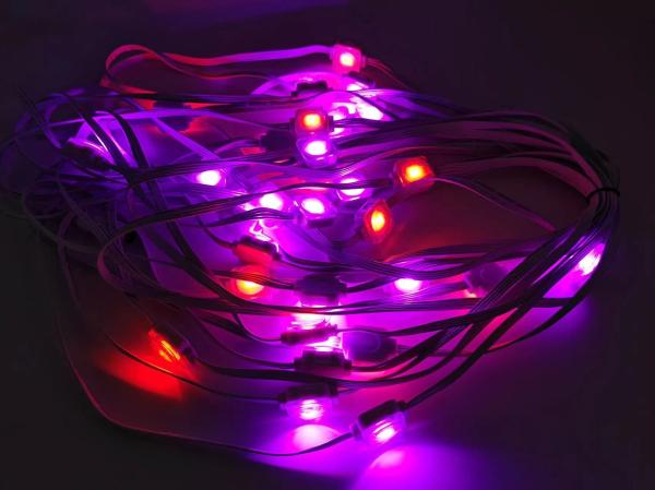 Éclairage de décoration pour bâtiment avec éclairage de grenier en gros Éclairage de vacances kits Spi Led Pixel Aluminium Track Point Lights