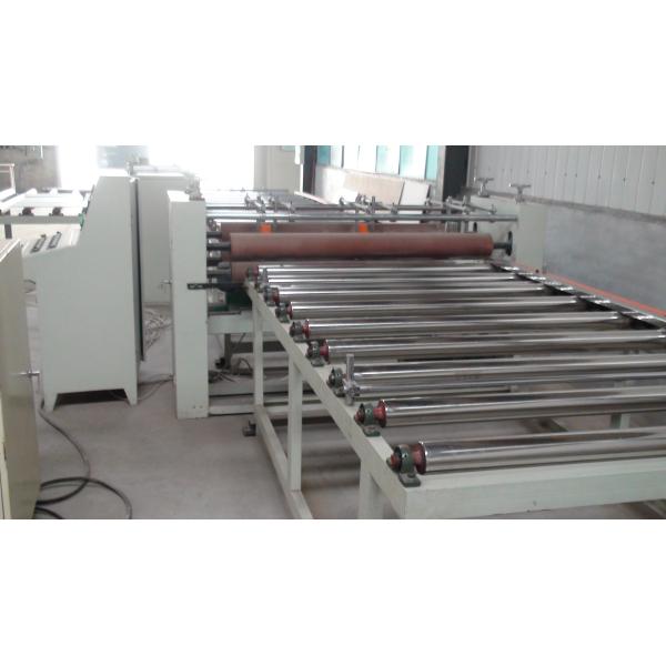 1200*600mm Fully Automated Gypsum Ceiling Tiles Making Machine With Water Glue For PVC Film