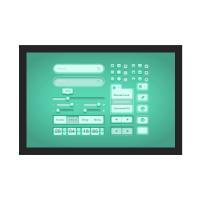 10Display TFT de pantalla táctil de 0,1 pulgadas, 1280x800 19 pines HDMI 230 CD/M2