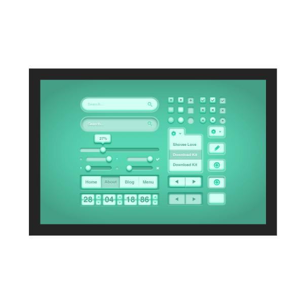 10.1 дюймовый сенсорный экран TFT дисплей, 1280x800 19 штифтов HDMI 230 CD/M2